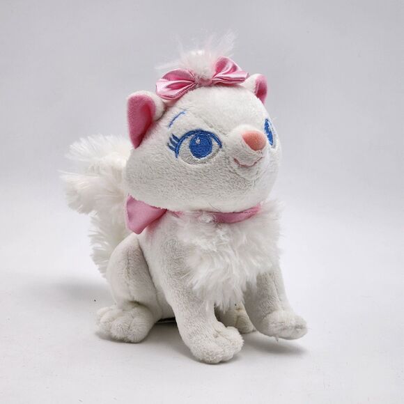 Disney Store Aristocats Marie Cat 6" Small Stuffed Animal Plush - Picture 2 of 8